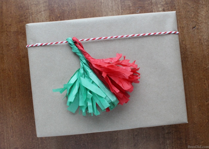 How to Make Tassels from Tissue Paper - Bren Did